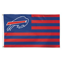 Wholesale-Buffalo Bills / Patriotic Americana Flag - Deluxe 3' X 5'