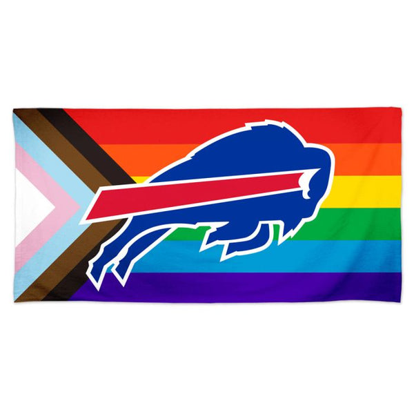 Wholesale-Buffalo Bills Pride Spectra Beach Towel 30" x 60"