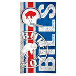 Wholesale-Buffalo Bills RETRO Spectra Beach Towel 30" x 60"