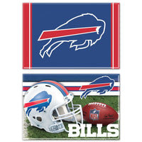 Wholesale-Buffalo Bills Rectangle Magnet, 2pack 2" x 3"