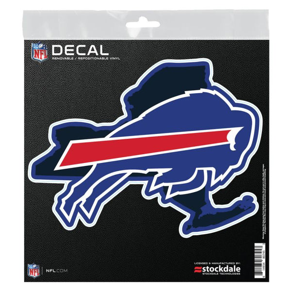 Wholesale-Buffalo Bills STATE SHAPE All Surface Decal 6" x 6"