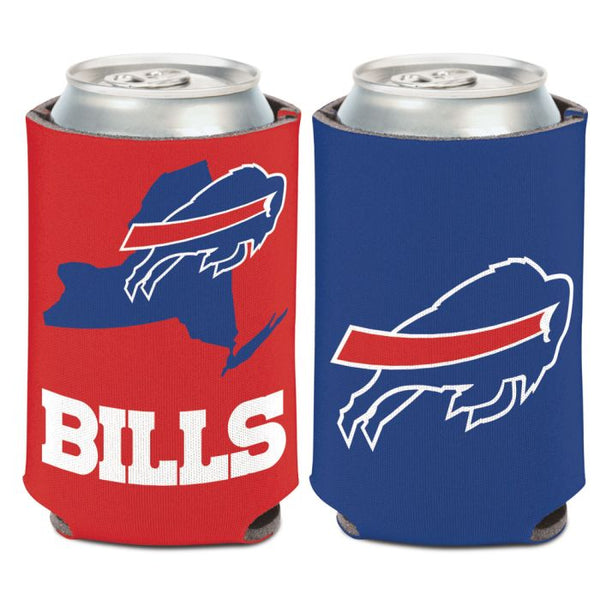 Wholesale-Buffalo Bills STATE SHAPE Can Cooler 12 oz.