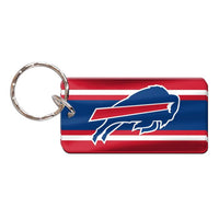 Wholesale-Buffalo Bills STRIPES Keychain Rectangle