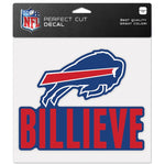 Wholesale-Buffalo Bills Slogan Perfect Cut Color Decal 8" x 8"