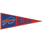 Wholesale-Buffalo Bills Slogan Wool Pennant 13" x 32"