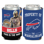 Wholesale-Buffalo Bills / Star Wars MAndalorian Can Cooler 12 oz.