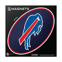 Wholesale-Buffalo Bills TEAMBALL Outdoor Magnets 6" x 6"