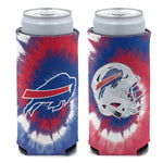 Wholesale-Buffalo Bills Tie Dye 12 oz Slim Can Cooler