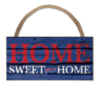 Wholesale-Buffalo Bills Wood Sign w/Rope 5" x 10"