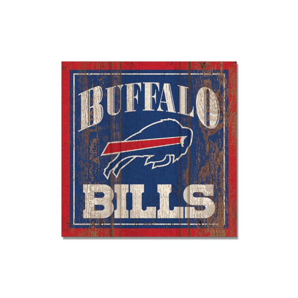 Wholesale-Buffalo Bills Wooden Magnet 3" X 3"