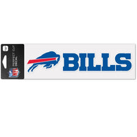 Wholesale-Buffalo Bills Wordmark Design Perfect Cut Decals 3" x 10"