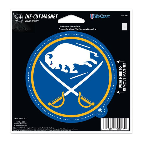 Wholesale-Buffalo Sabres Die Cut Magnet 4.5" x 6"