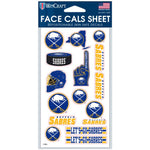 Wholesale-Buffalo Sabres Face Cals 4" x 7"