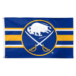 Wholesale-Buffalo Sabres H STRIPE Flag - Deluxe 3' X 5'