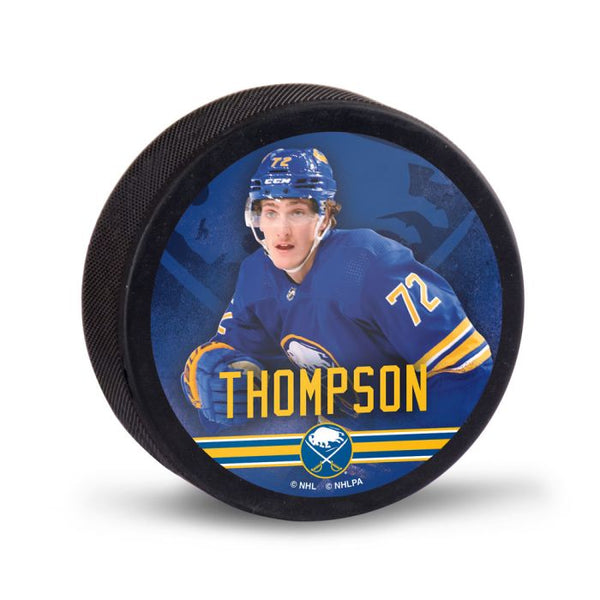 Wholesale-Buffalo Sabres Hockey Puck Packaged Tage Thompson