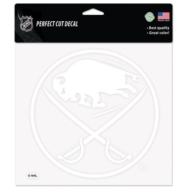 Wholesale-Buffalo Sabres Perfect Cut Decals 8" x 8"