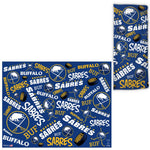 Wholesale-Buffalo Sabres Scatter Print Fan Wraps