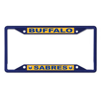 Wholesale-Buffalo Sabres blue Lic Plt Frame S/S