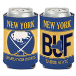 Wholesale-Buffalo Sabres state plate Can Cooler 12 oz.