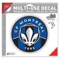 Wholesale-CF Montreal Multi-Use Decal - cut to logo 5" x 6"