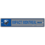 Wholesale-CF Montreal Street / Zone Sign 3.75" x 19"