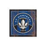 Wholesale-CF Montreal Wooden Magnet 3" X 3"