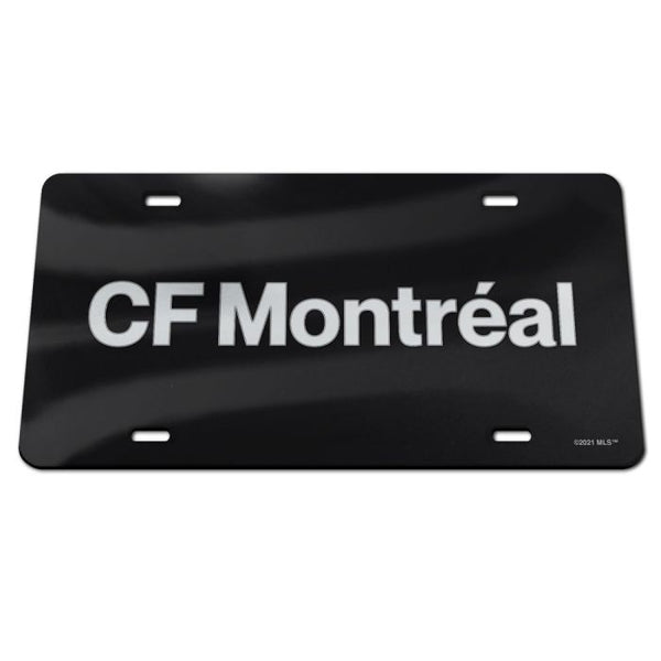 Wholesale-CF Montreal wordmark Acrylic Classic License Plates