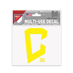 Wholesale-COLUMBUS CREW ALTERNATE Multi-Use Decal 3" x 4"