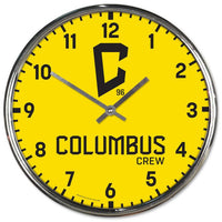 Wholesale-COLUMBUS CREW Chrome Clock