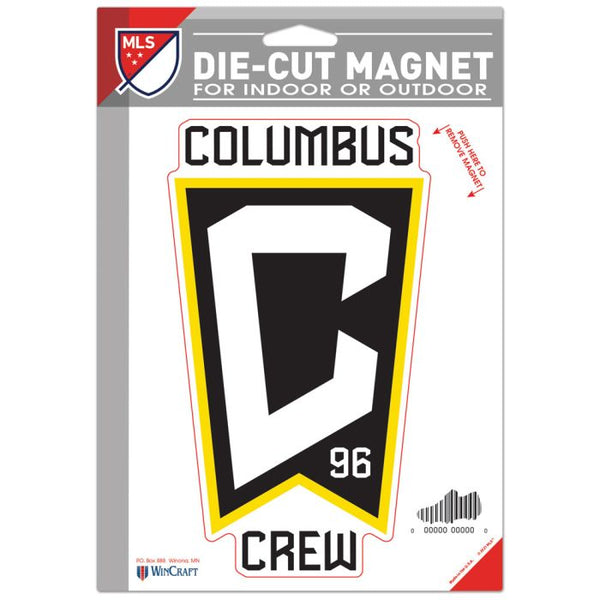 Wholesale-COLUMBUS CREW Die Cut Logo Magnet 6.25" x 9"