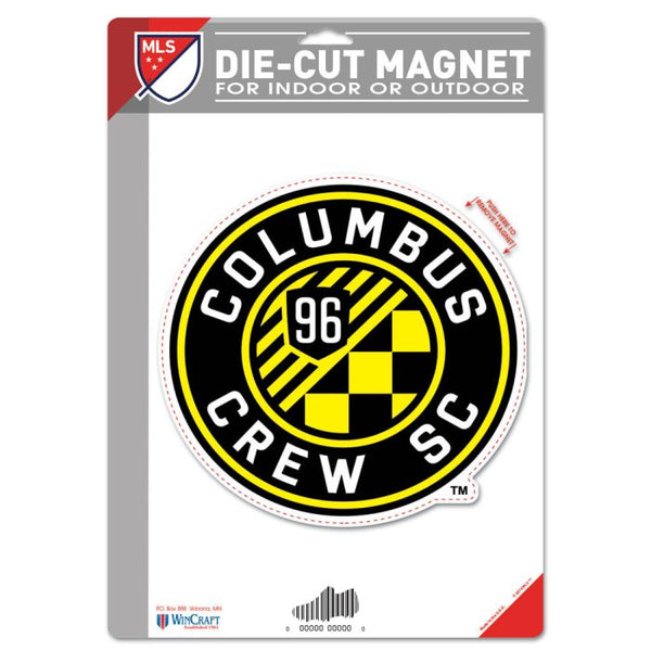 Wholesale-COLUMBUS CREW Die Cut Logo Magnet 6.25" x 9"