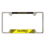 Wholesale-COLUMBUS CREW Metal License Plate Frame