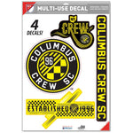 Wholesale-COLUMBUS CREW Multi-Use Decal 11" x 17"