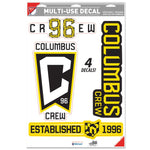 Wholesale-COLUMBUS CREW Multi-Use Decal 11" x 17"