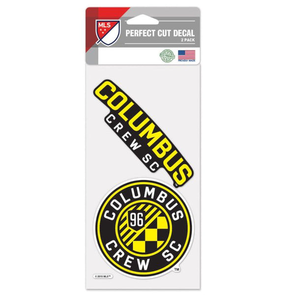 Wholesale-COLUMBUS CREW Perfect Cut Decal set of two 4"x4"