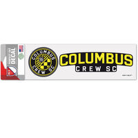 Wholesale-COLUMBUS CREW Perfect Cut Decals 3" x 10"