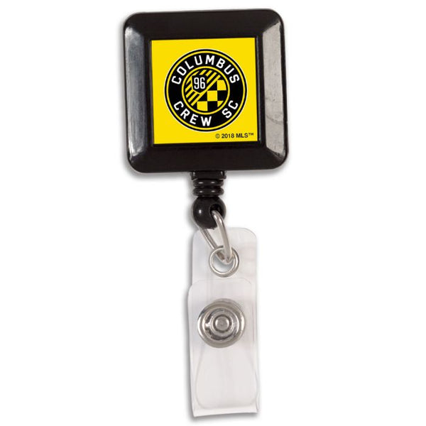 Wholesale-COLUMBUS CREW Retractable Badge Holder