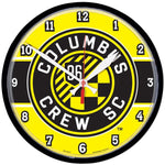 Wholesale-COLUMBUS CREW Round Wall Clock 12.75"