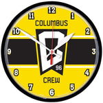 Wholesale-COLUMBUS CREW Round Wall Clock 12.75"