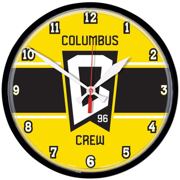 Wholesale-COLUMBUS CREW Round Wall Clock 12.75"