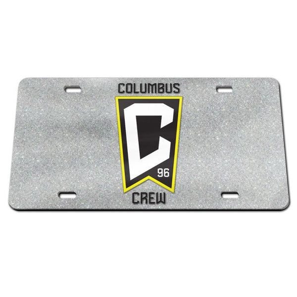 Wholesale-COLUMBUS CREW SILVER Specialty Acrylic License Plate