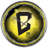 Wholesale-COLUMBUS CREW SOCCER BALL Chrome Clock