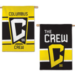 Wholesale-COLUMBUS CREW Vertical Flag 2 Sided 28" x 40"