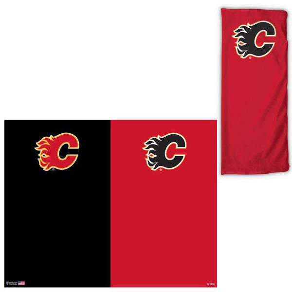 Wholesale-Calgary Flames 2 color Fan Wraps