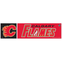 Wholesale-Calgary Flames Bumper Strip 3" x 12"