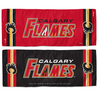 Wholesale-Calgary Flames Cooling Towel 12" x 30"