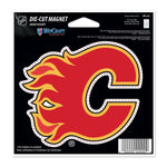 Wholesale-Calgary Flames Die Cut Magnet 4.5" x 6"