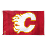 Wholesale-Calgary Flames Flag - Deluxe 3' X 5'