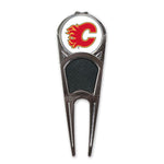 Wholesale-Calgary Flames Golf Ball Mark Repair Tool*