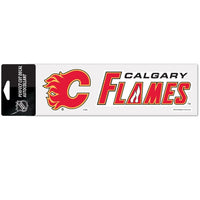 Wholesale-Calgary Flames Perfect Cut Decals 3" x 10"